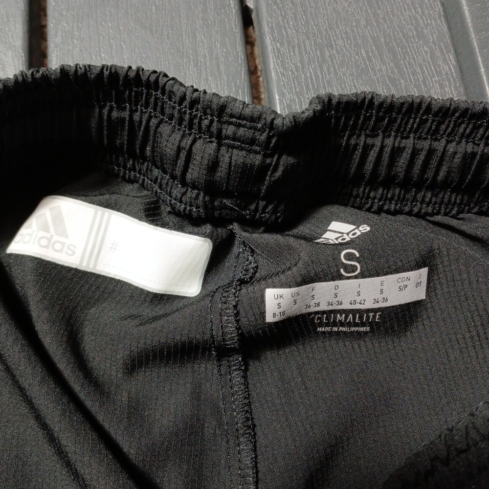 Adidas Response Astro Pants Unisex Sz Small Climalite Black Zipper Ankle Running - Picture 7 of 14